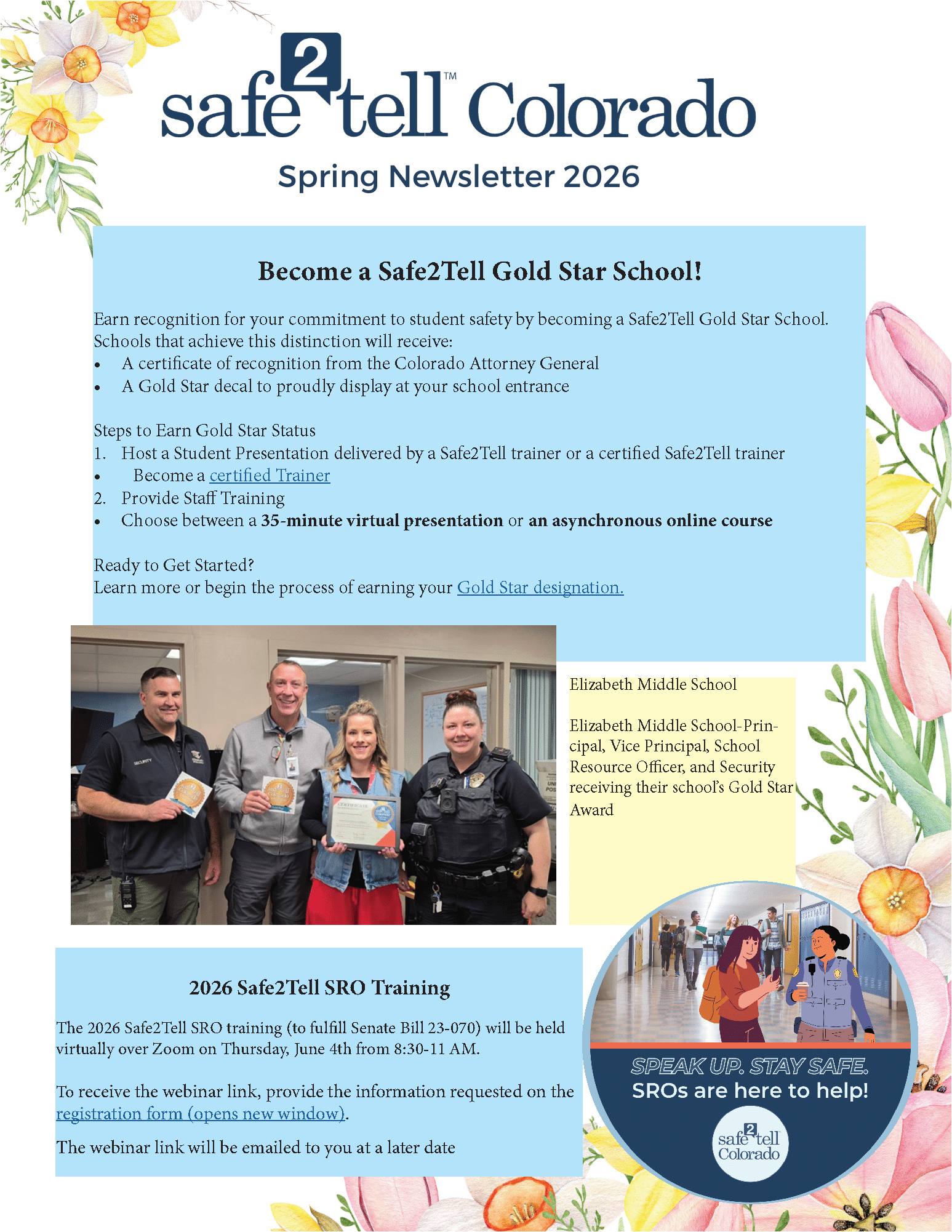 Spring Newsletter 2026